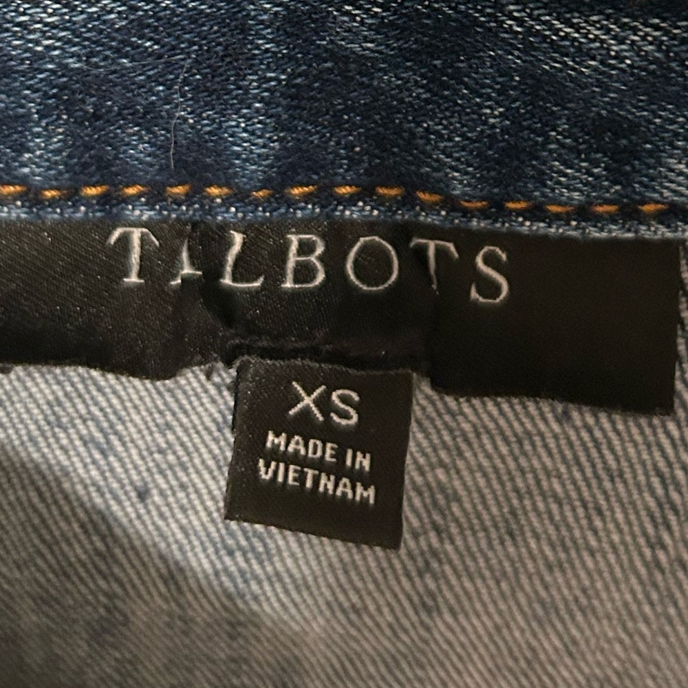 Talbots Jean Jacket